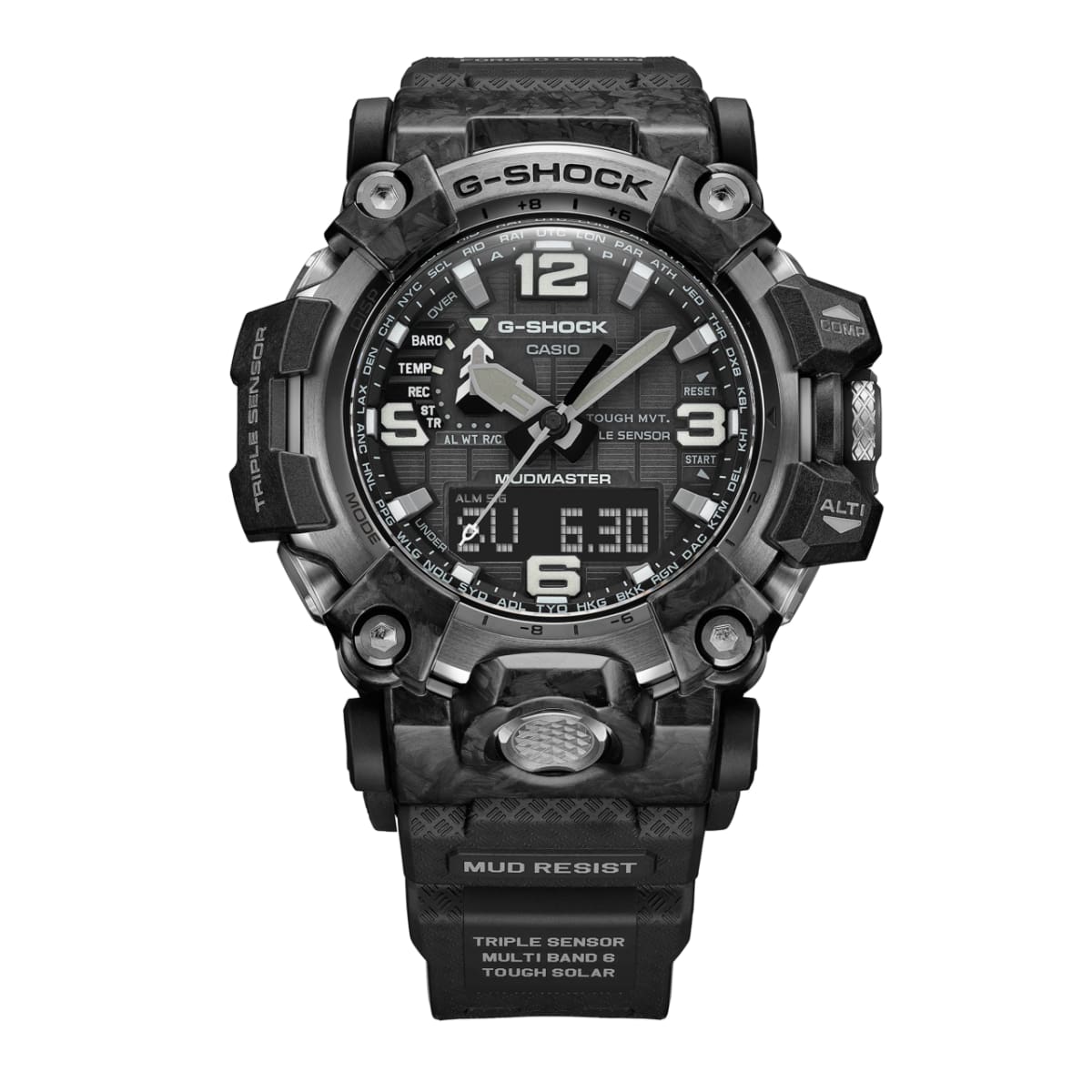 時計 CASIO G-SHOCK MUDMASTER GWG-2000-1A1JF GWG-2000-1A1 | G-SHOCK MASTER OF G - KARA MUDMASTER | CASIO TURKEY